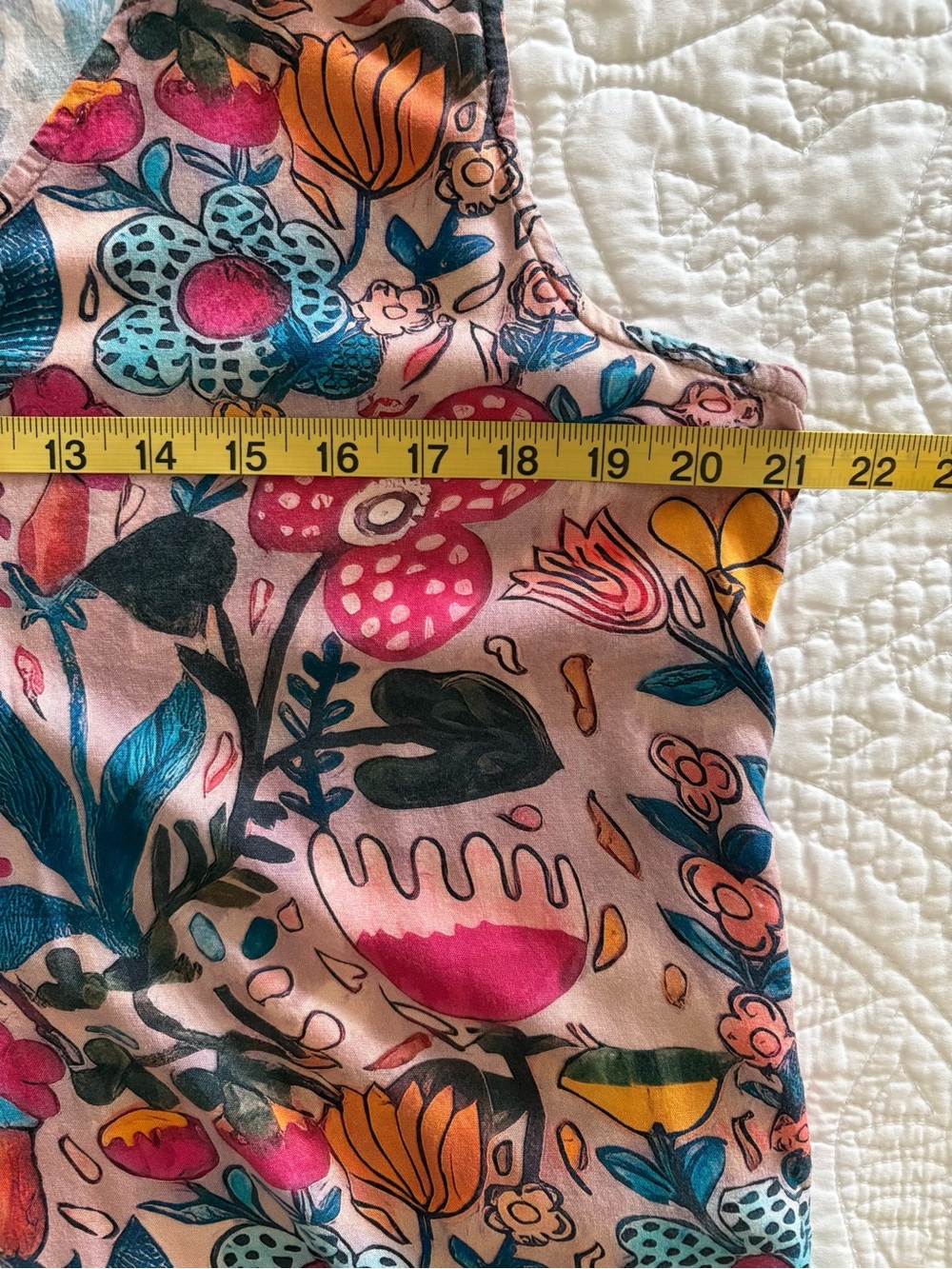 Natural Life “Let’s Just Go” Pink Floral Botanical Boho Wide Leg Jumpsuit - Picture 9 of 12